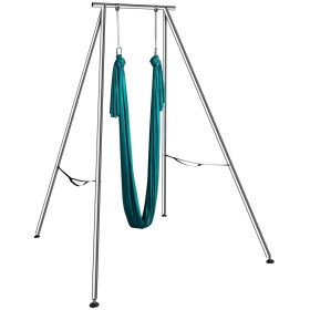 Aerial Yoga Frame & Yoga Hammock, 9.67 ft Height Professional Yoga Swing Stand Comes with 6.6 Yards Aerial Hammock