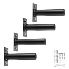 Wall Mounted Weight Plate Holder, Weight Rack Storage for 2-Inch Weight Plates, 330 lbs Load Capacity Weight Storage Rack